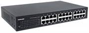 Intellinet 24-Port Fast Ethernet Switch - Desktop/Rackmount, IEEE 802.3az (Energy Efficient Ethernet