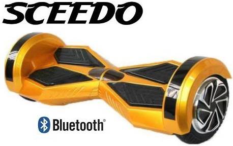 Sceedo 8.0 Inch Bluetooth Electric Two wheeler