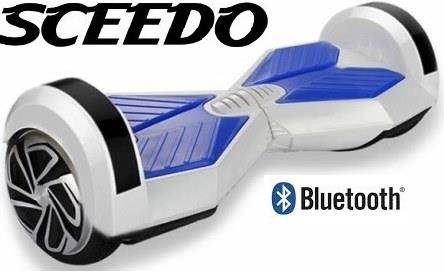 Sceedo 8.0 Inch Bluetooth Electric Two wheeler