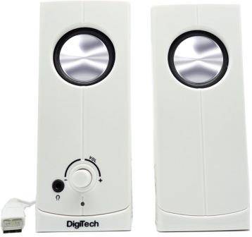 Digitech USB Multimedia 60W Speaker White