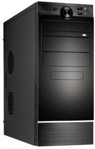 UniQue ATX Midi Tower Case with 420W PSU Black