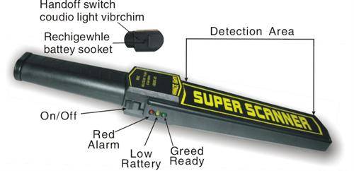 Esquire Hand held metal detector