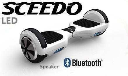 Sceedo 6.5 Inch Bluetooth Electric Two wheeler