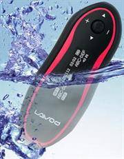 Lavod 4GB Tropical Fever Waterproof MP3 Player, Support MP3/ WMA/WAV file format, OLED display, Buil