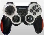 FlashFire USB Alfa Shock Game Pad, Digital & Analog, Vibration Feedback, 4 Axis, 12 Fire Buttons, Tu