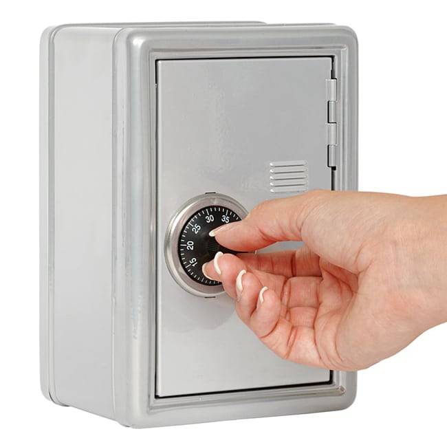 Money Safe - Silver