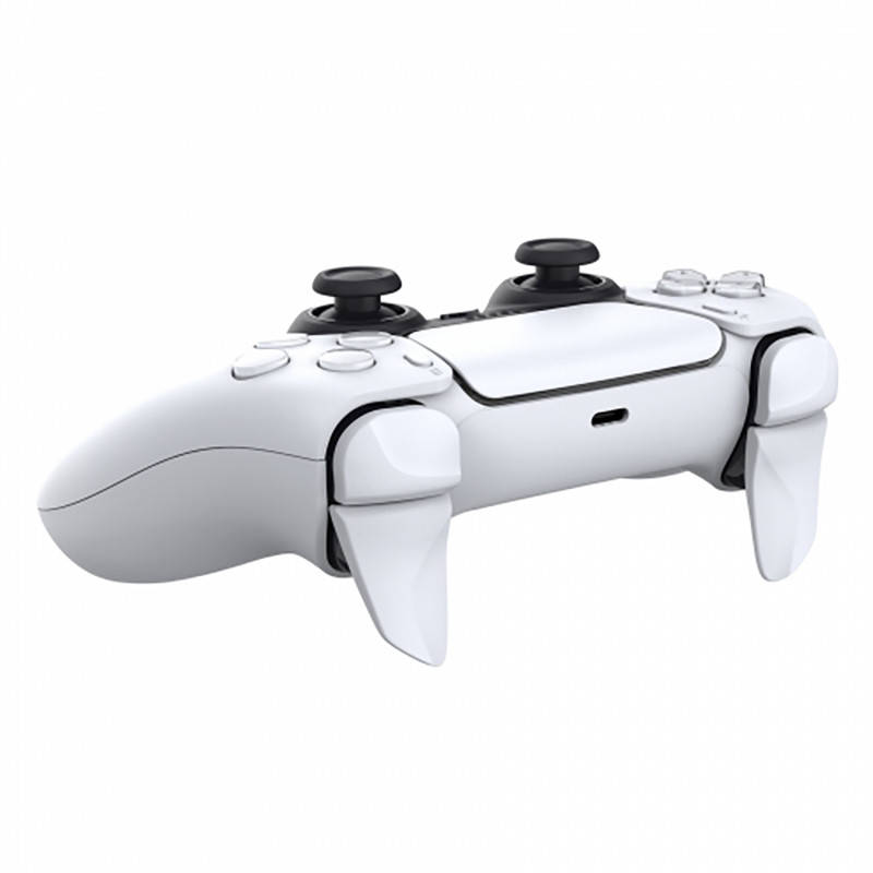 PS5 Dualsense Controller 2 Pairs Shoulder Buttons Extension Triggers Solid White