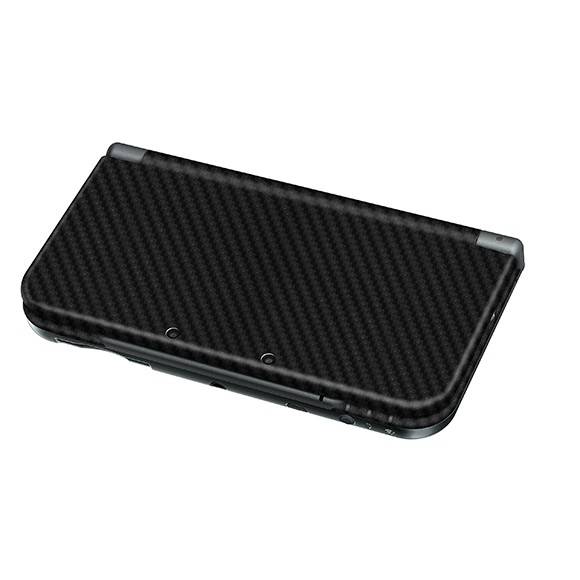 New 3DS LL/XL Console Carbon Fiber Skin Black