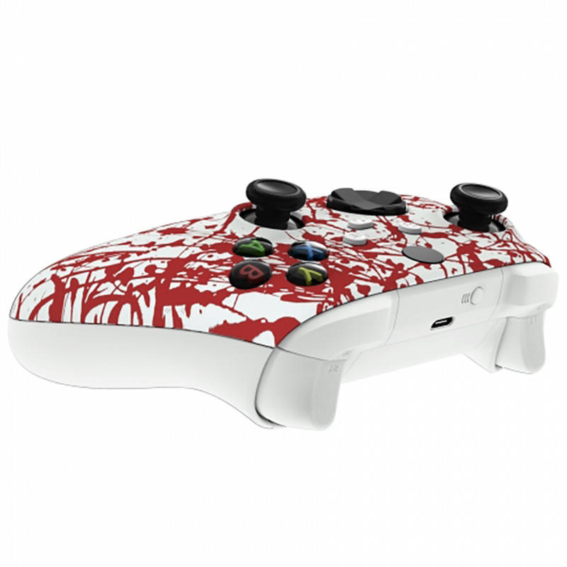 XBOX SERIES S/X Controller Front Faceplate Art Series Soft Touch Blood Sacrifice