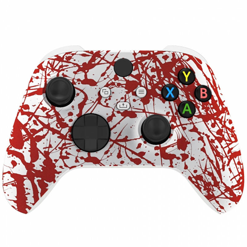 XBOX SERIES S/X Controller Front Faceplate Art Series Soft Touch Blood Sacrifice