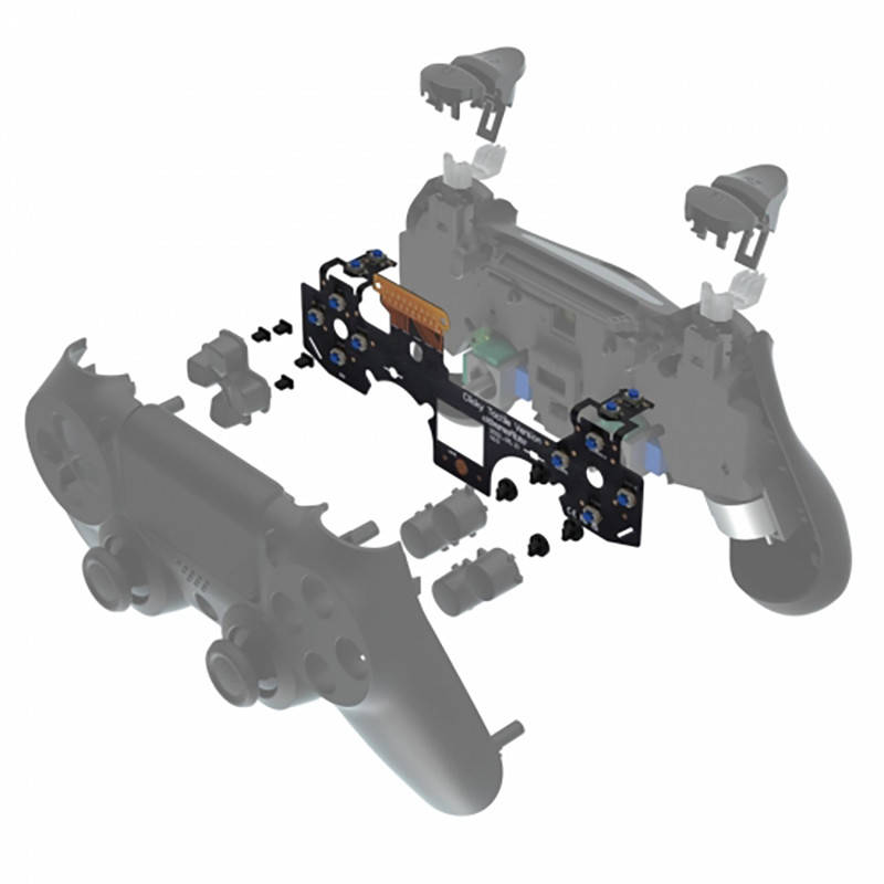 PS4 Dualshock 4 DS4 V2 Tactile Button Kit with Hair Trigger Mod