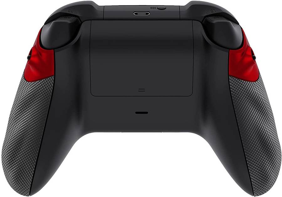 Xbox Series X/S Controller Flexor Diamond Textured Side Rails Grips with Trigger Stop Kit Vampire...