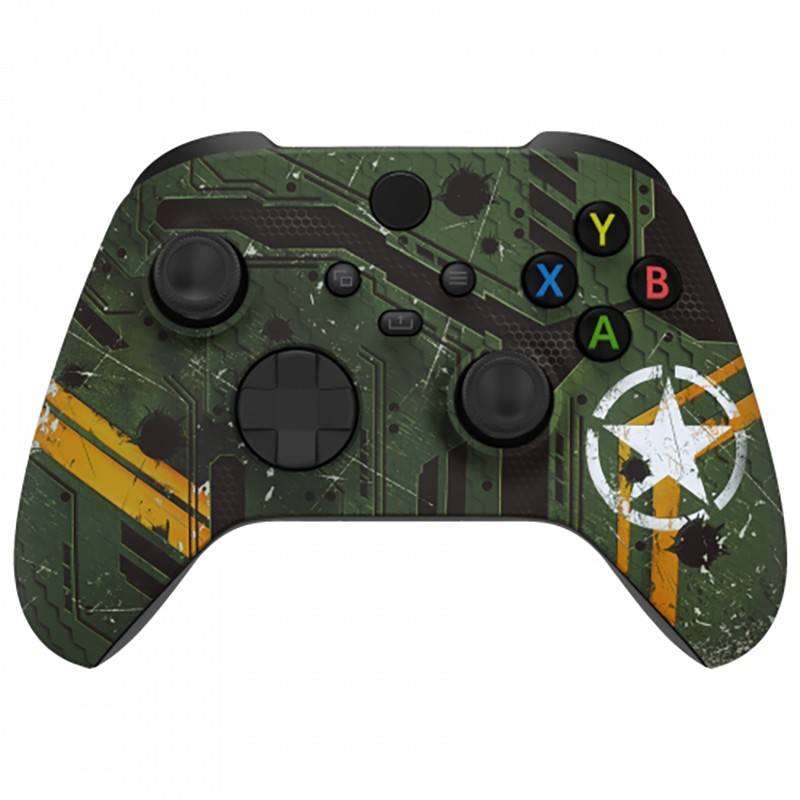 XBOX SERIES S/X Controller Soft Touch Front Faceplate Battle Mech