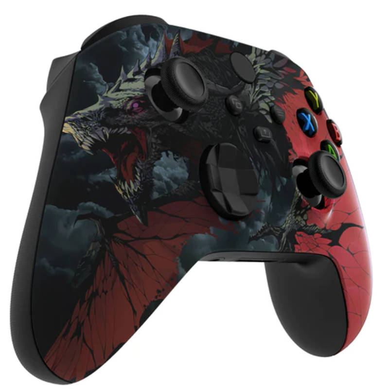 XBOX SERIES S/X Controller Front Faceplate Art Series Soft Touch Dragon