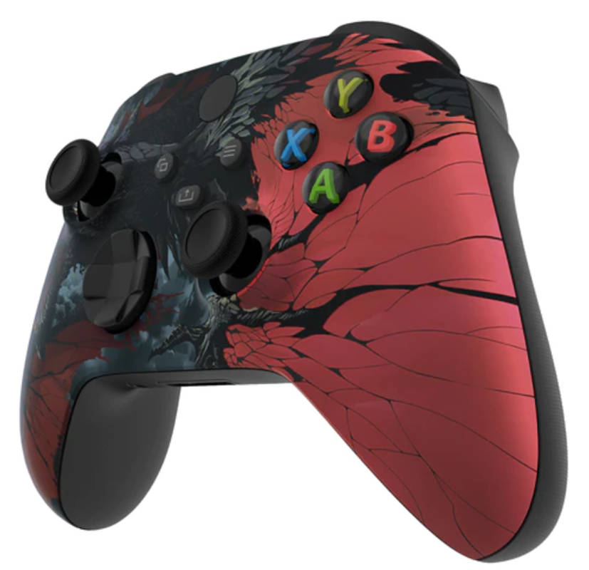 XBOX SERIES S/X Controller Front Faceplate Art Series Soft Touch Dragon