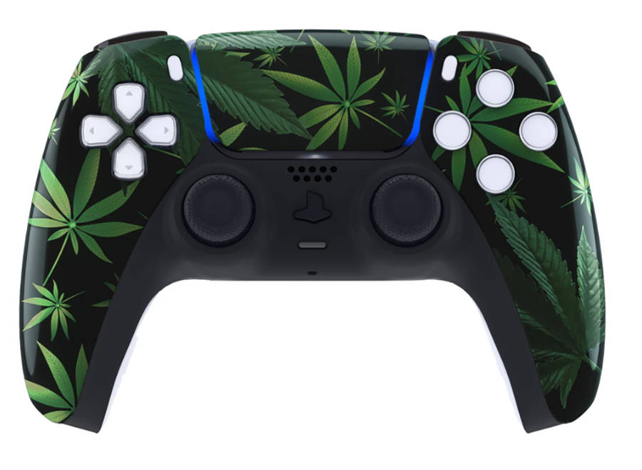 PS5 Dualsense Controller Front Shell Glossy Herb