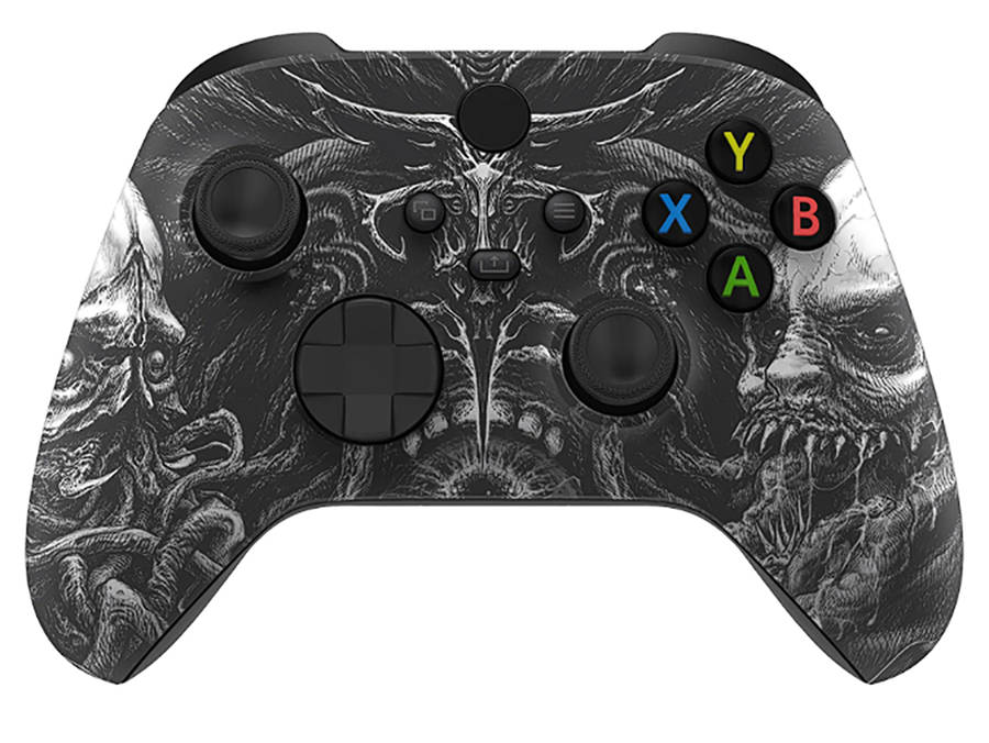 XBOX SERIES S/X Controller Front Faceplate Art Series Soft Touch Zombies