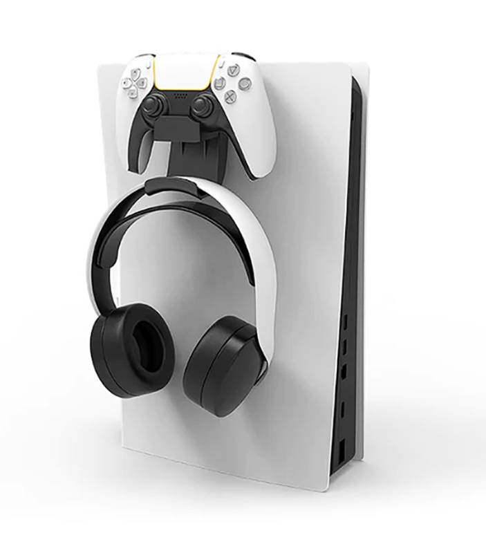 PS5 iPlay Controller and Headphone Charging Dock Stand HBP-293 Black