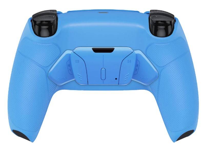 Ps5 Dualsense Controller 4x Back Button Mod Kit Rise4 Rubberized Starlight Blue for BDM-030/040