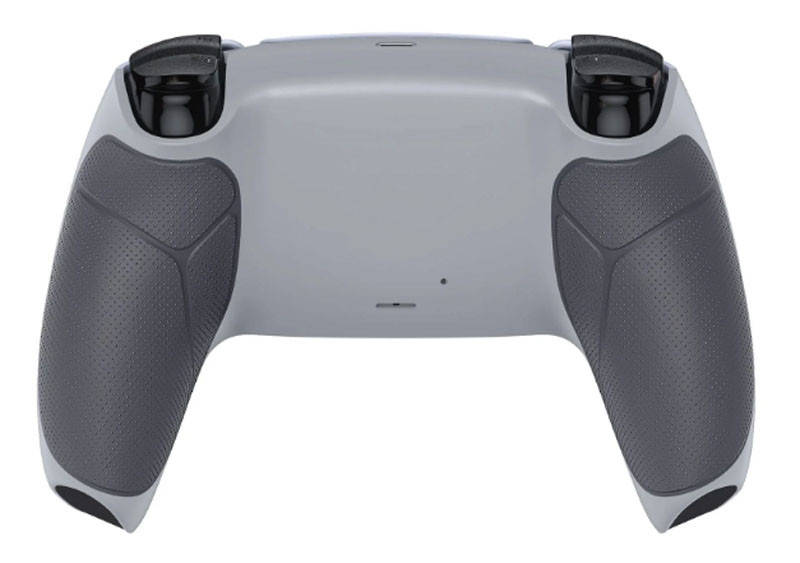 PS5 Dualsense Controller Performance Non-Slip Rubberized Grip Back Shell Gray