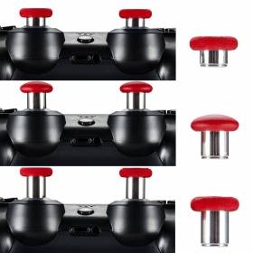 Xbox One / Xbox Series / Elite V1 / PS4 Controller Red Raised Anti-slip Thumbsticks