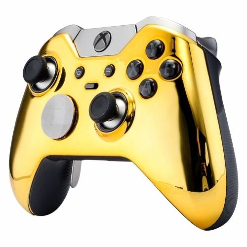 Xbox One Elite Controller Front Faceplate Chrome Series GOLD