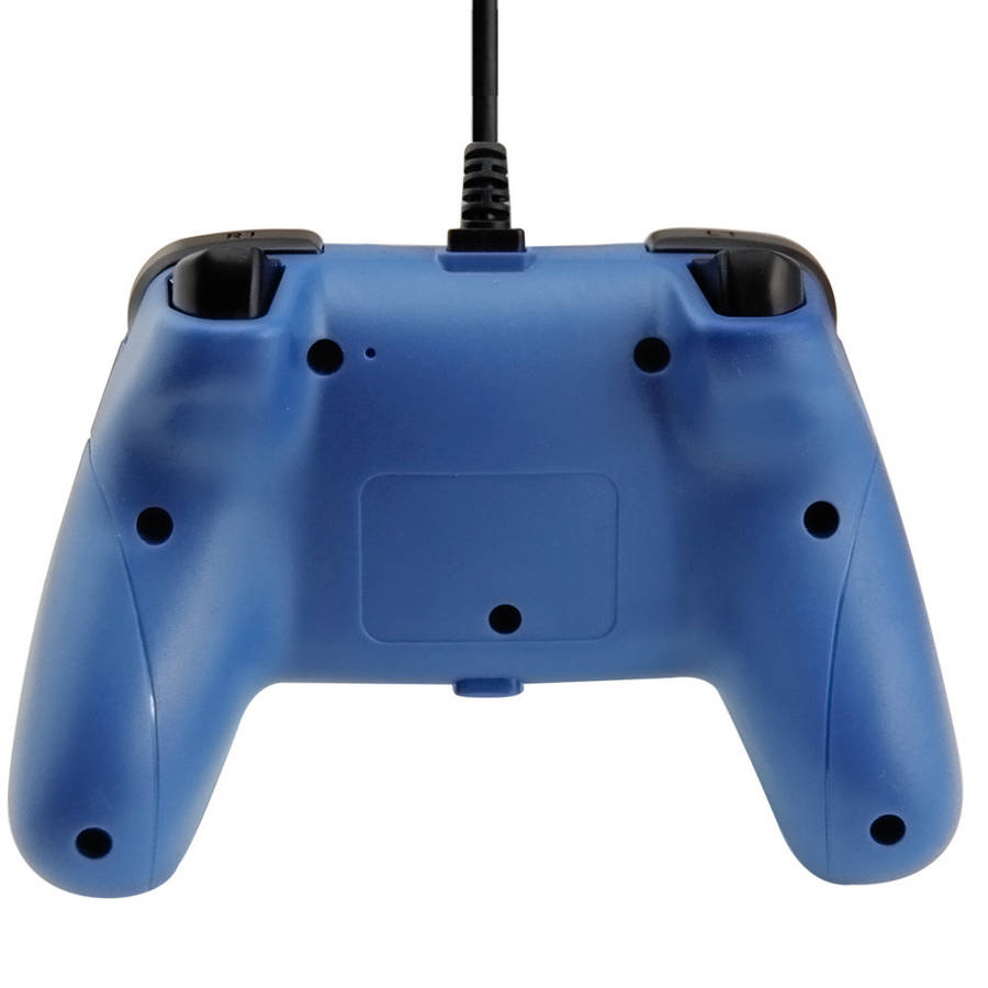 PS4/PS3/PC Wired Controller with Sensor Function Blue
