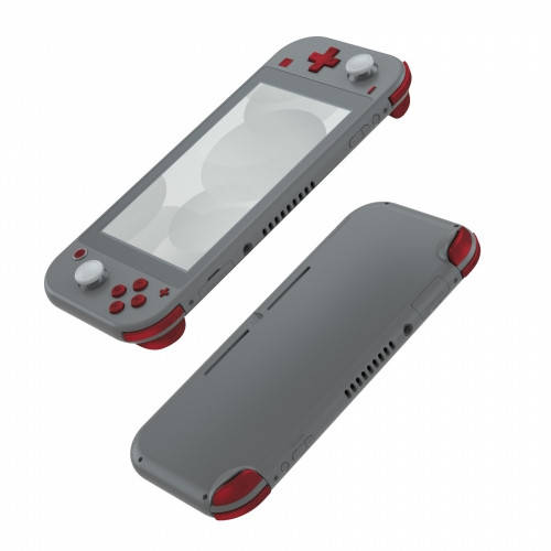 NS Switch Lite 14 Piece Button Kit Soft Touch Scarlet Red