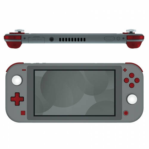 NS Switch Lite 14 Piece Button Kit Soft Touch Scarlet Red
