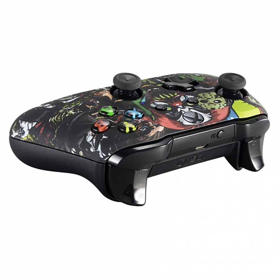 XBOX ONE S Controller Front Faceplate Art Series SCREAM