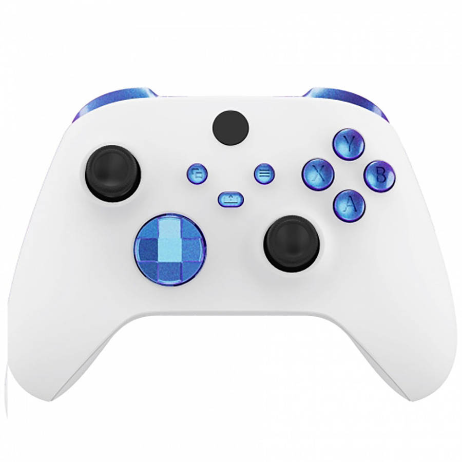 XBOX SERIES S/X Controller Button Set Glossy Chameleon Red Purple Blue