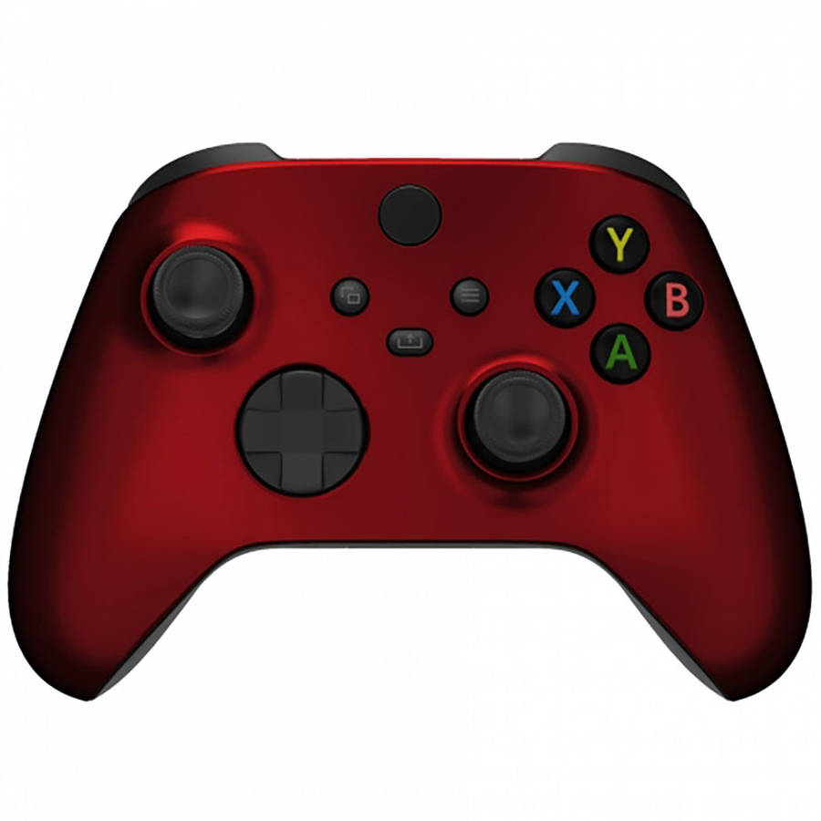 XBOX SERIES S/X Controller Front Faceplate Soft Touch Series Vampire Red