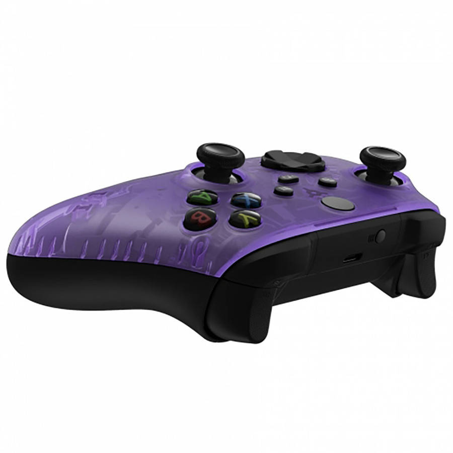 XBOX SERIES S/X Controller Front Faceplate Clear Purple