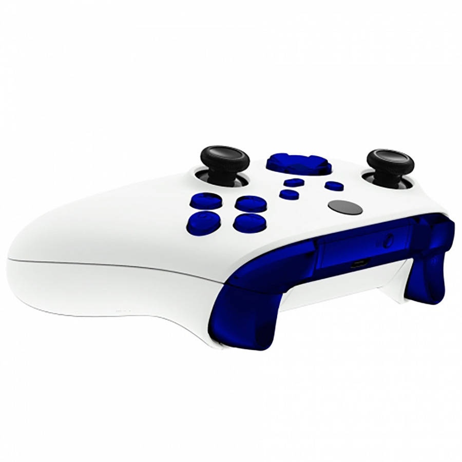 XBOX SERIES S/X Controller Button Set Chrome Blue
