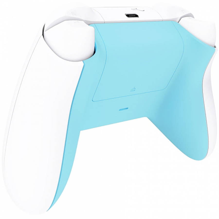 XBOX SERIES S/X Controller Soft Touch Back Shell And Battery Cover Heaven Blue