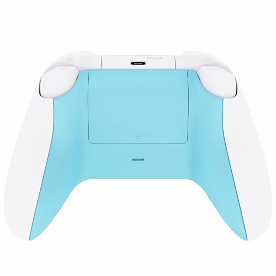 XBOX SERIES S/X Controller Soft Touch Back Shell And Battery Cover Heaven Blue