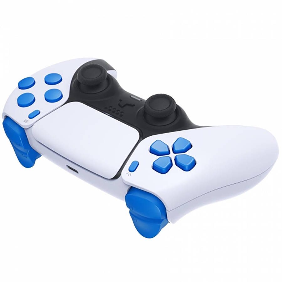 PS5 Dualsense Button Set Matte UV Deep Blue
