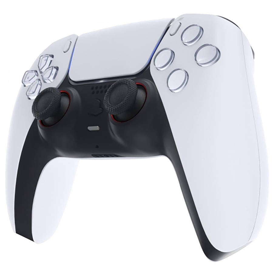 PS5 Dualsense Controller Accent Rings Glossy Vampire Red