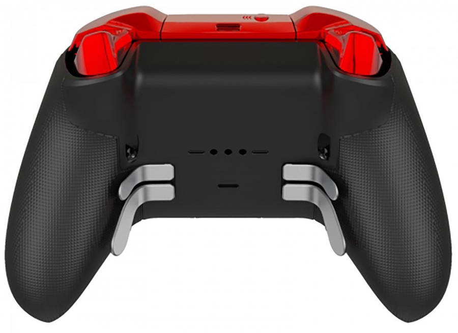 Xbox Elite V2 Controller Full Button Glossy Chrome Red