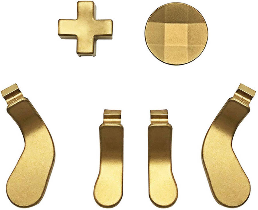 XBOX Elite Series 1/ Series 2 Controller Paddle Set Gold