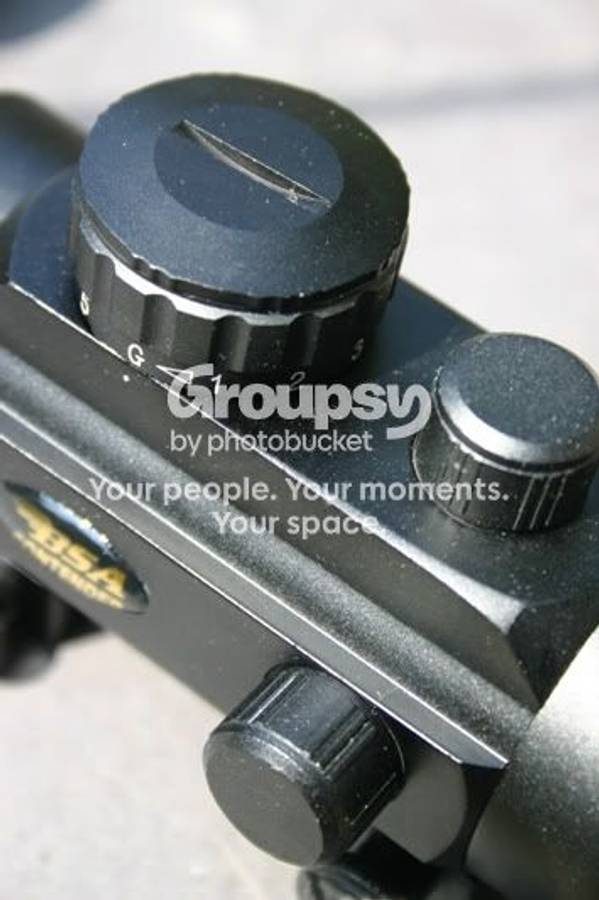 Scopes - BSA Contender Red Dot Laser Gun Sight Scope, Free Postage