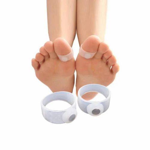 2 pcs.Slimming magnetic toe ring.Weight loss. Metabolism booster.Fat gone.blood circulation.Silicon.