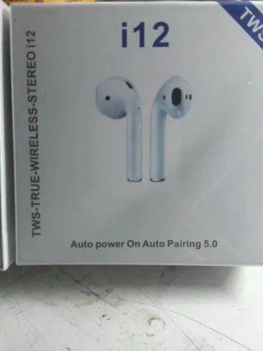 i12 TWS Wireless Bluetooth Earphones with Charging Case