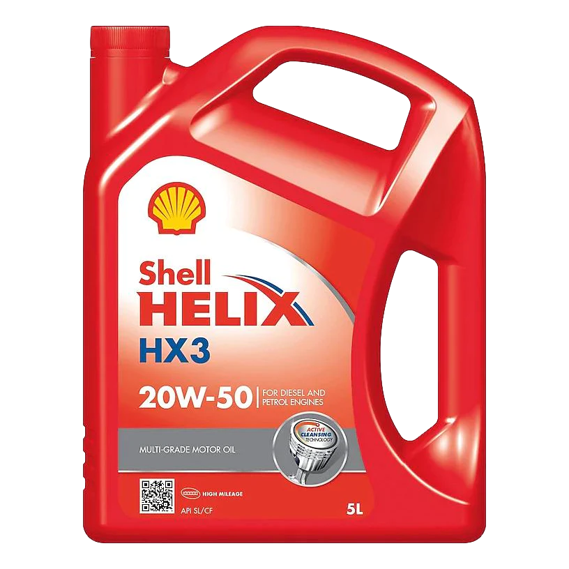 Shell Helix HX3 20W50 5L (Pack of 3)