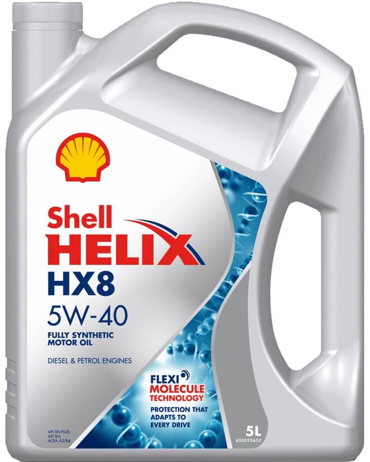 Shell Helix HX8 Synthetic 5W-40 5L