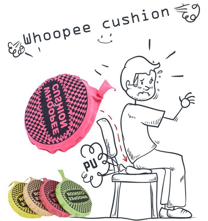 PACK OF 2-Whoopee Cushion-Jokes-Gags