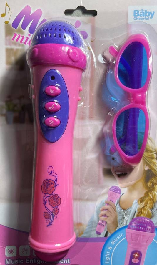 Kids Mike Set With Sunglasses