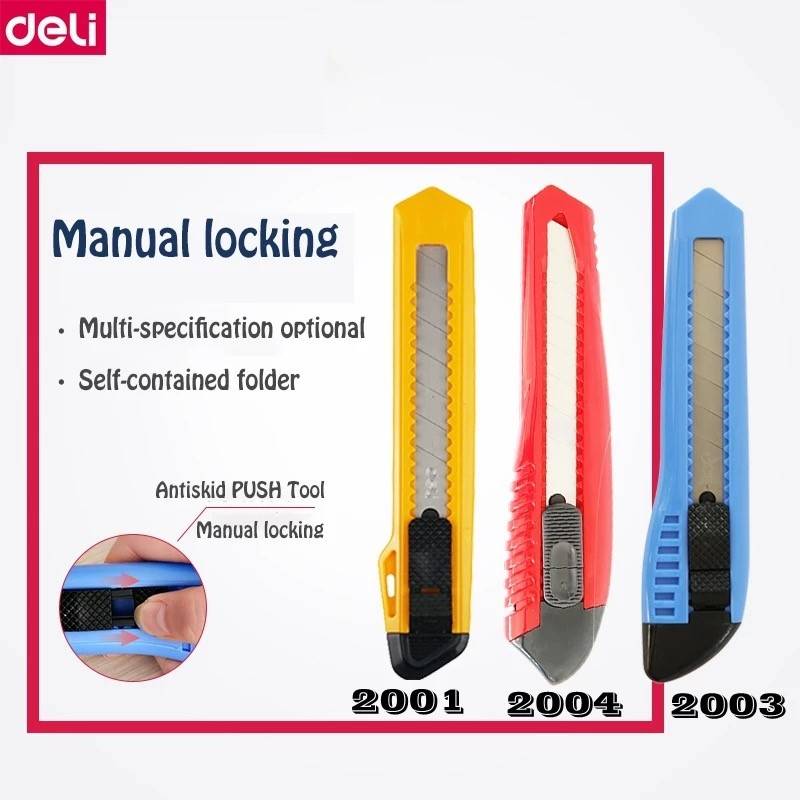 3-Pack Box Cutter Retractable, Utility Knife