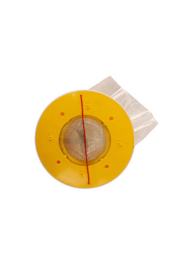 Fly Trap, Disposable Fly Control, RED TOP with bait