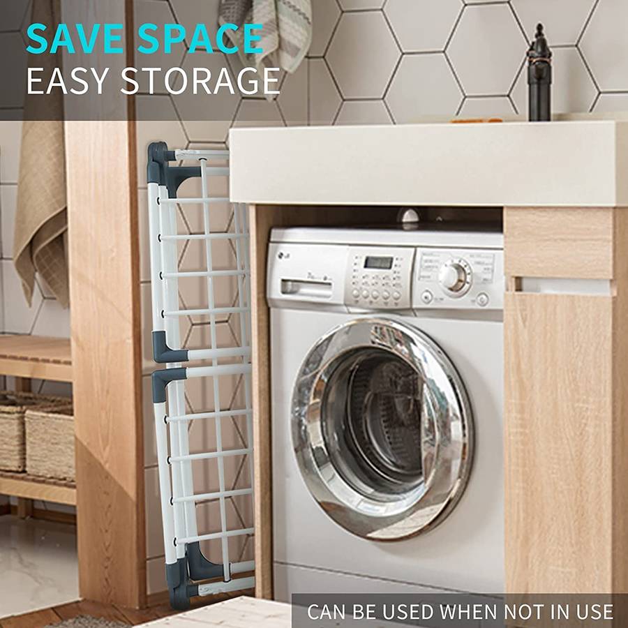 Collapsible Clothes Drying Rack